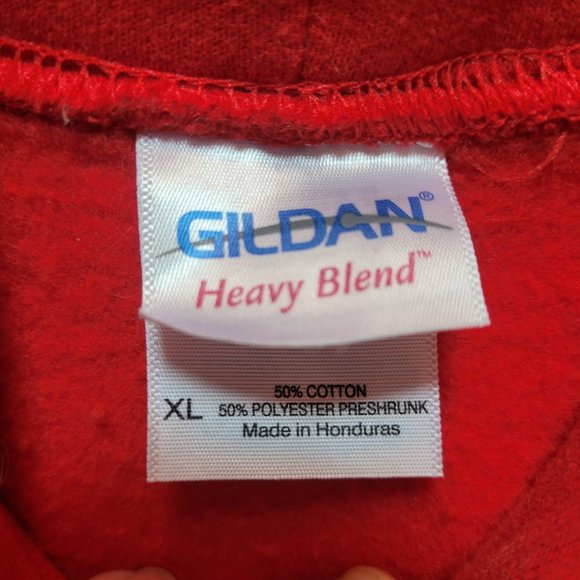 White and Red Till I'm Cold and Dead Sweatshirt (XL) - Picture 4 of 4